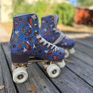 Harmony Blue Impala Quad Roller Skates Brand New